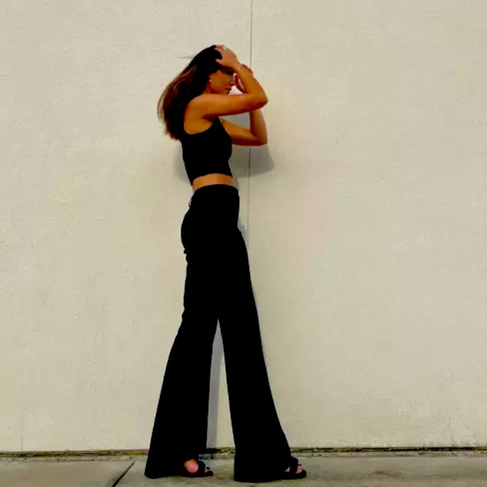 EXPRESS EDITOR FLARE WIDE-WAISTBAND